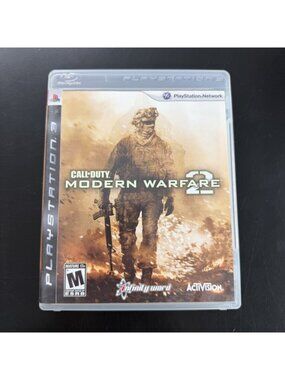 Call of Duty: Modern Warfare 2 Xbox 360, 2009 With Manual